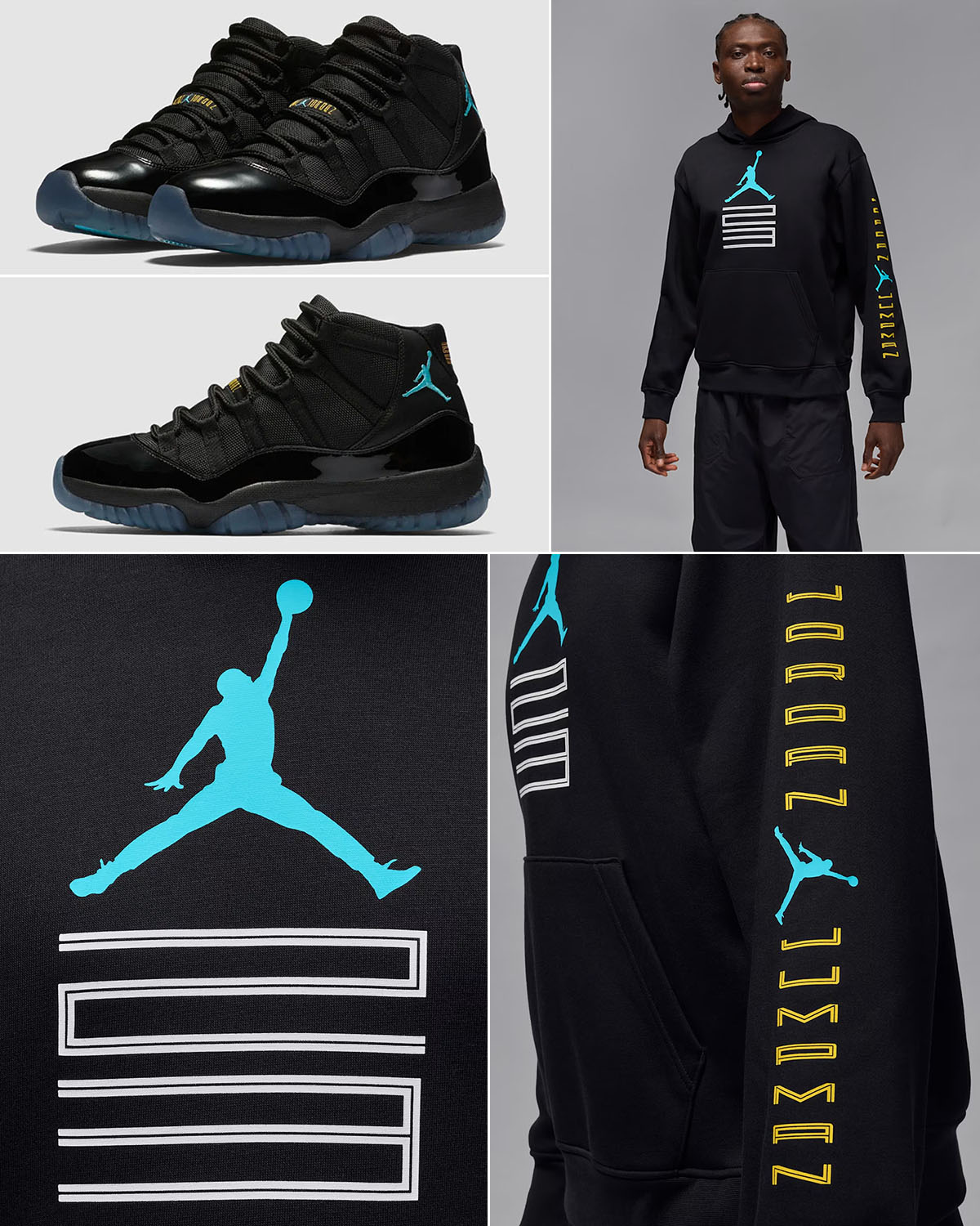 Air Jordan 11 Gamma 2025 Mens Hoodie