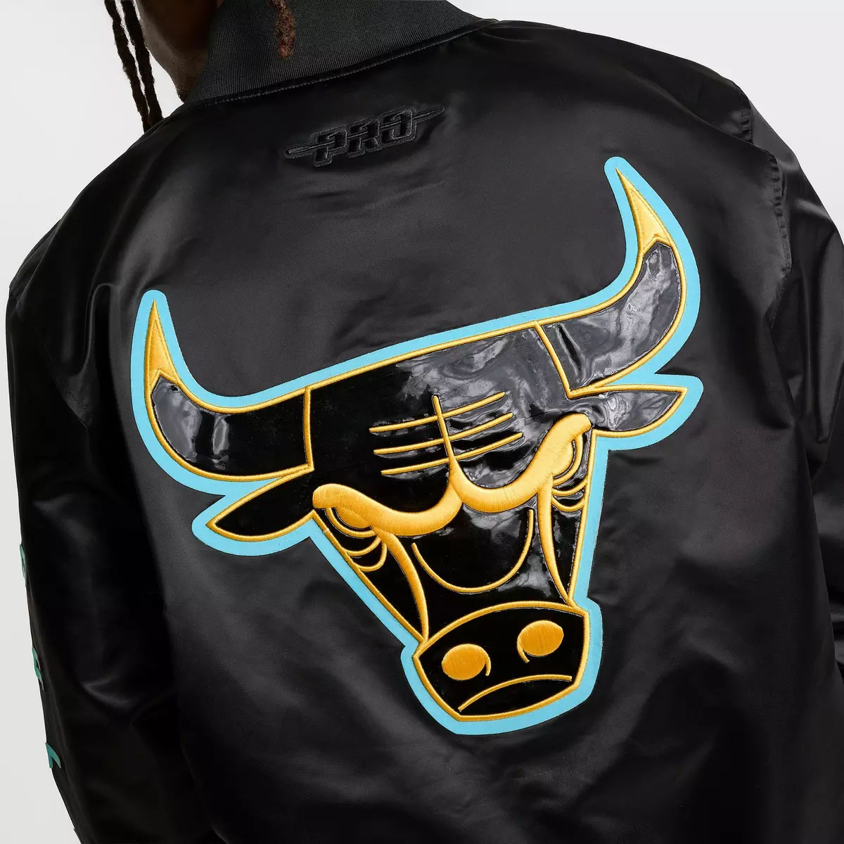 Air Jordan 11 Gamma Blue 2025 Chicago Bulls Pro Standard Jacket 4