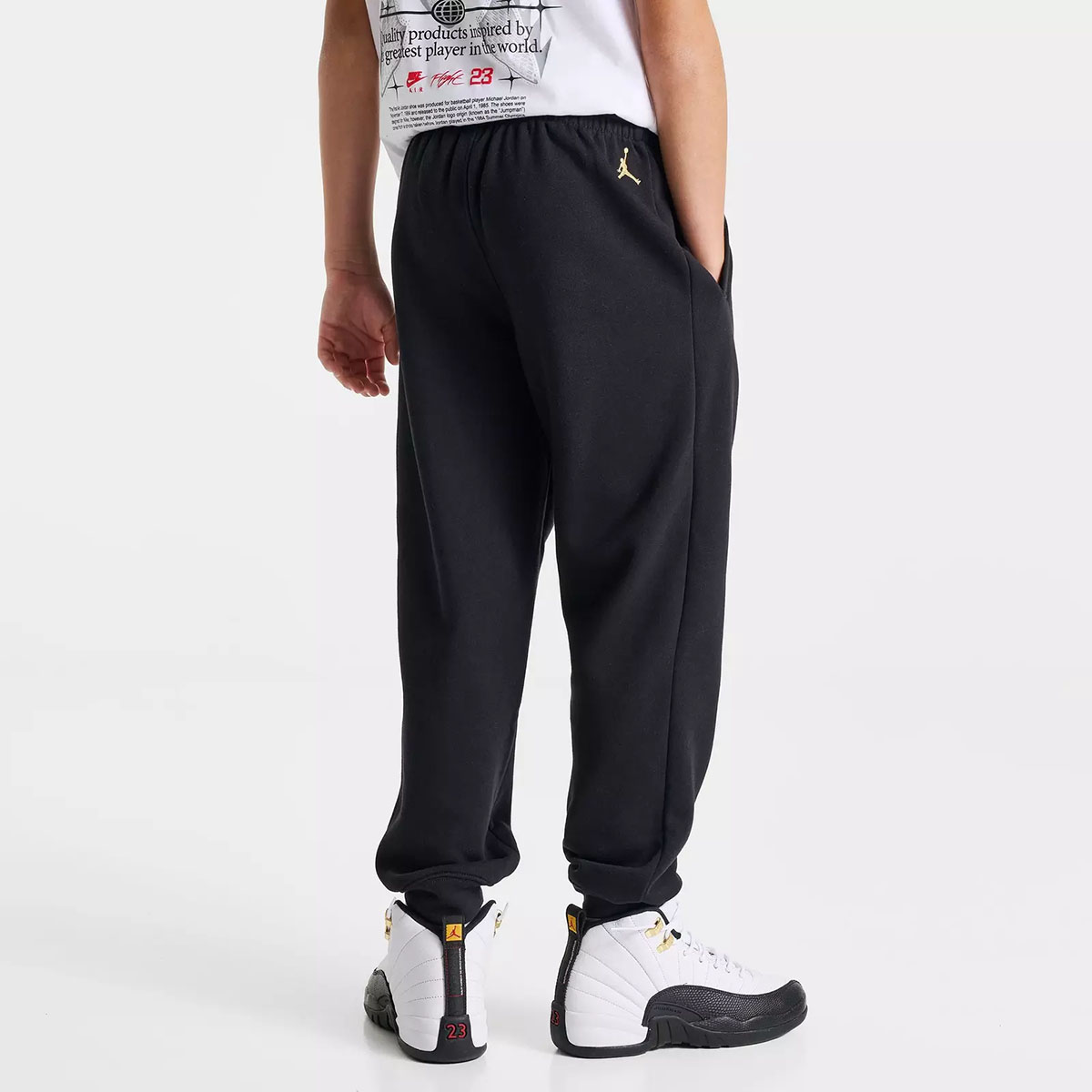 Air Jordan 12 Taxi 2025 Big Kids Pants 2