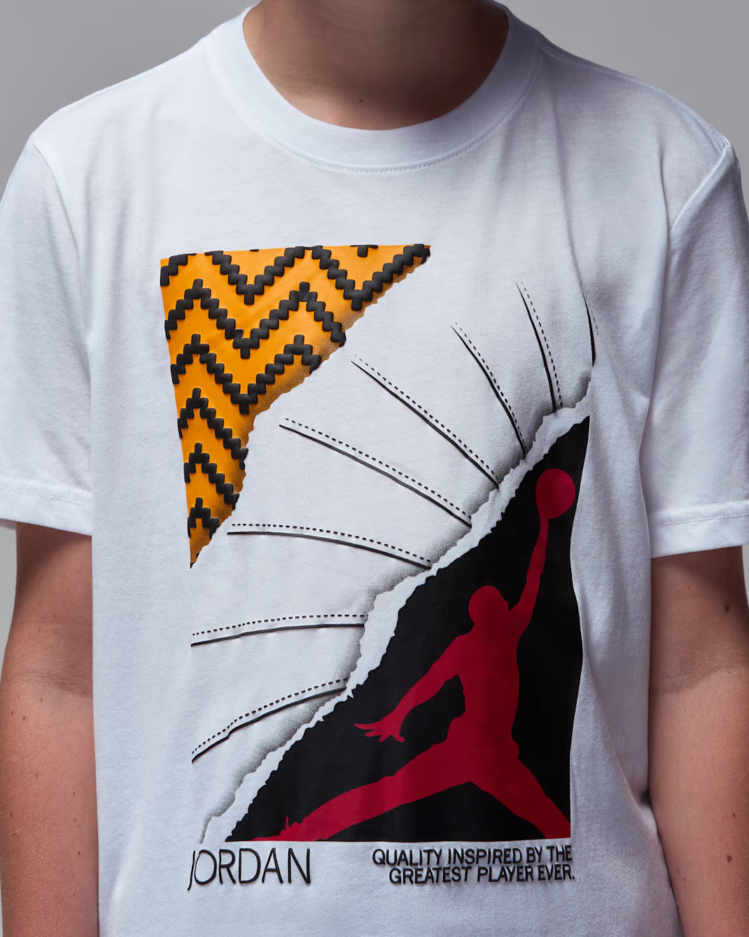 Air Jordan 12 Taxi 2025 Kids Boys Grade School T Shirt 2