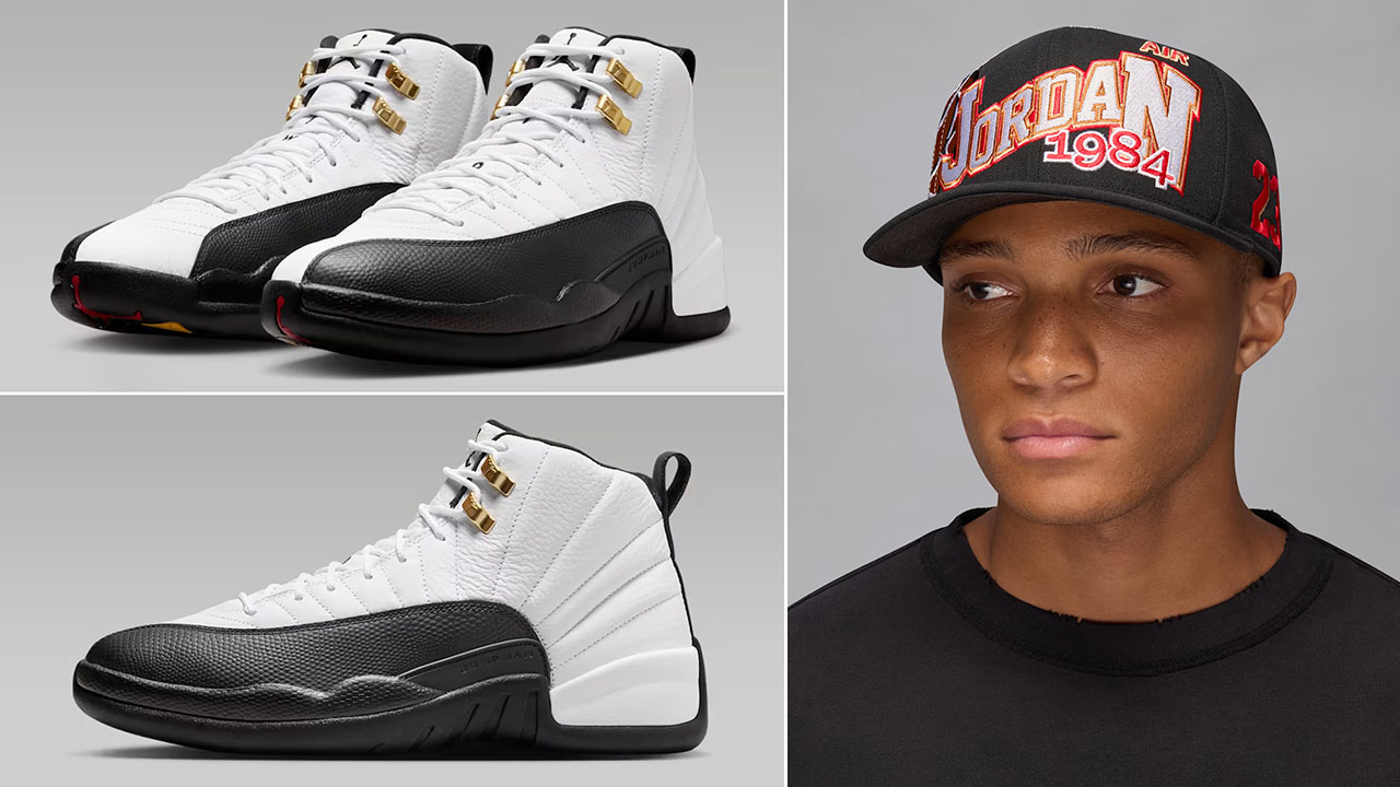 Air Jordan 12 Taxi 2025 x Jordan Pro Hat Snapback Cap