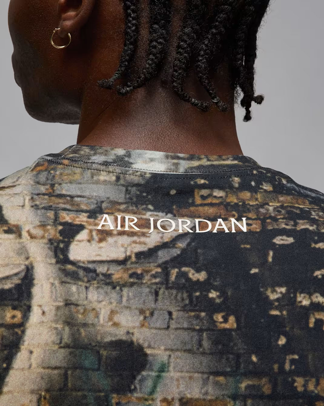 Air Jordan 85 Mens T Shirt Off Noir Sail Brown 5