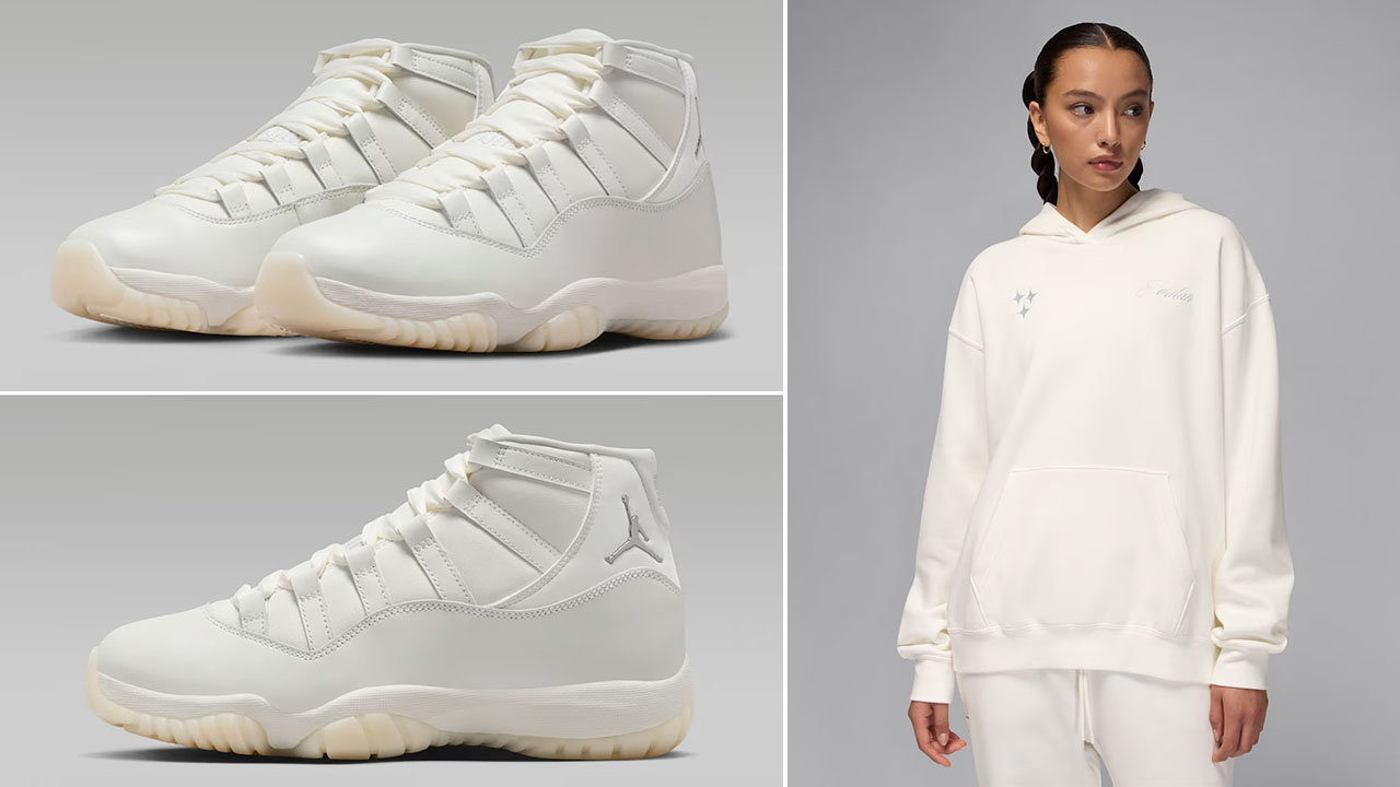 How to Style the Air Jordan 11 Pearl Sneakers With Outfits