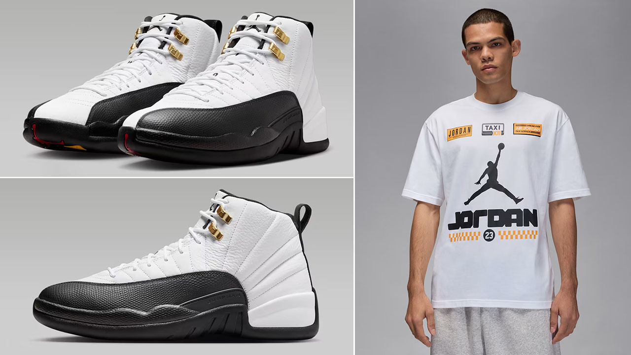 How to Style the Air Jordan 12 Taxi 2025 Sneakers With Outfits