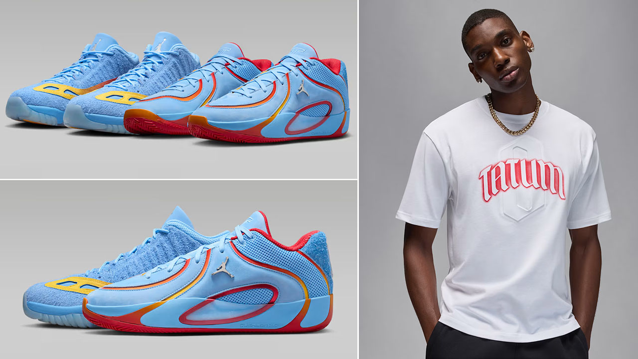 Jayson Tatum x Jordan World Tour Pack Welcome to St Louis Sneakers Clothing Outfits