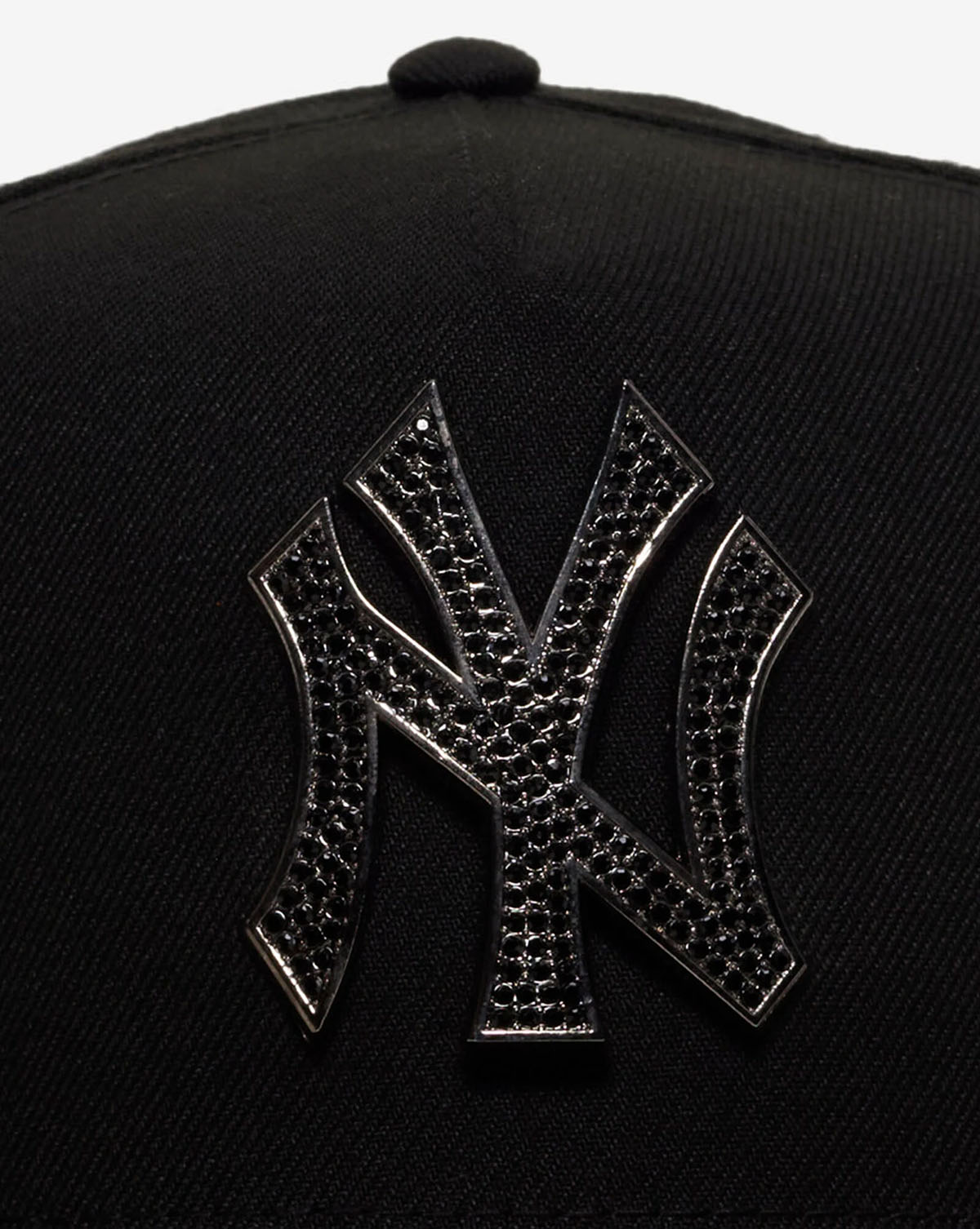 Jordan 4 Black Cat x New Era New York Yankees Black Stone Logo 59FIFTY Fitted Hat 2