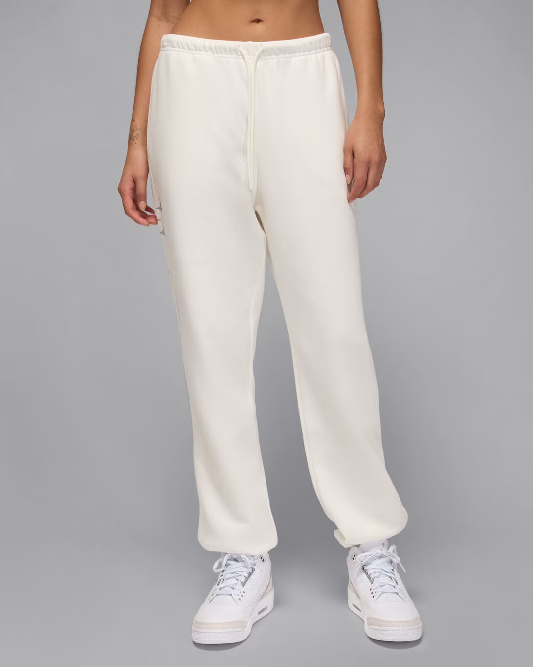 Jordan Brooklyn Fleece Womens Pants Sail 1