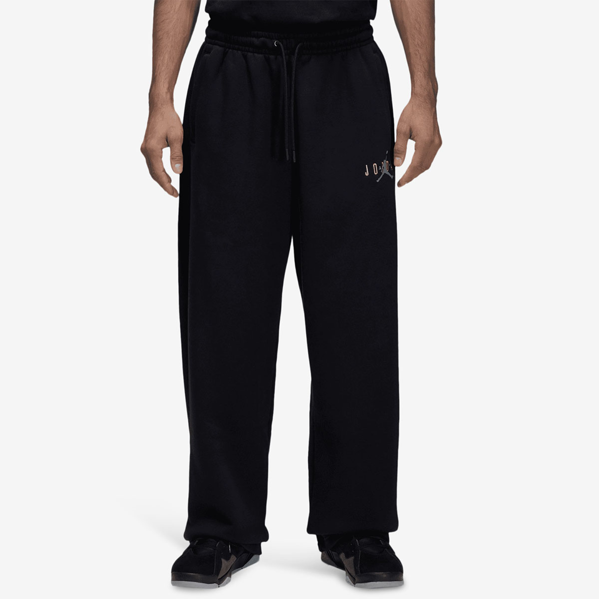 Jordan Brooklyn Oversized Stretch Pants Black Gamma Blue 1