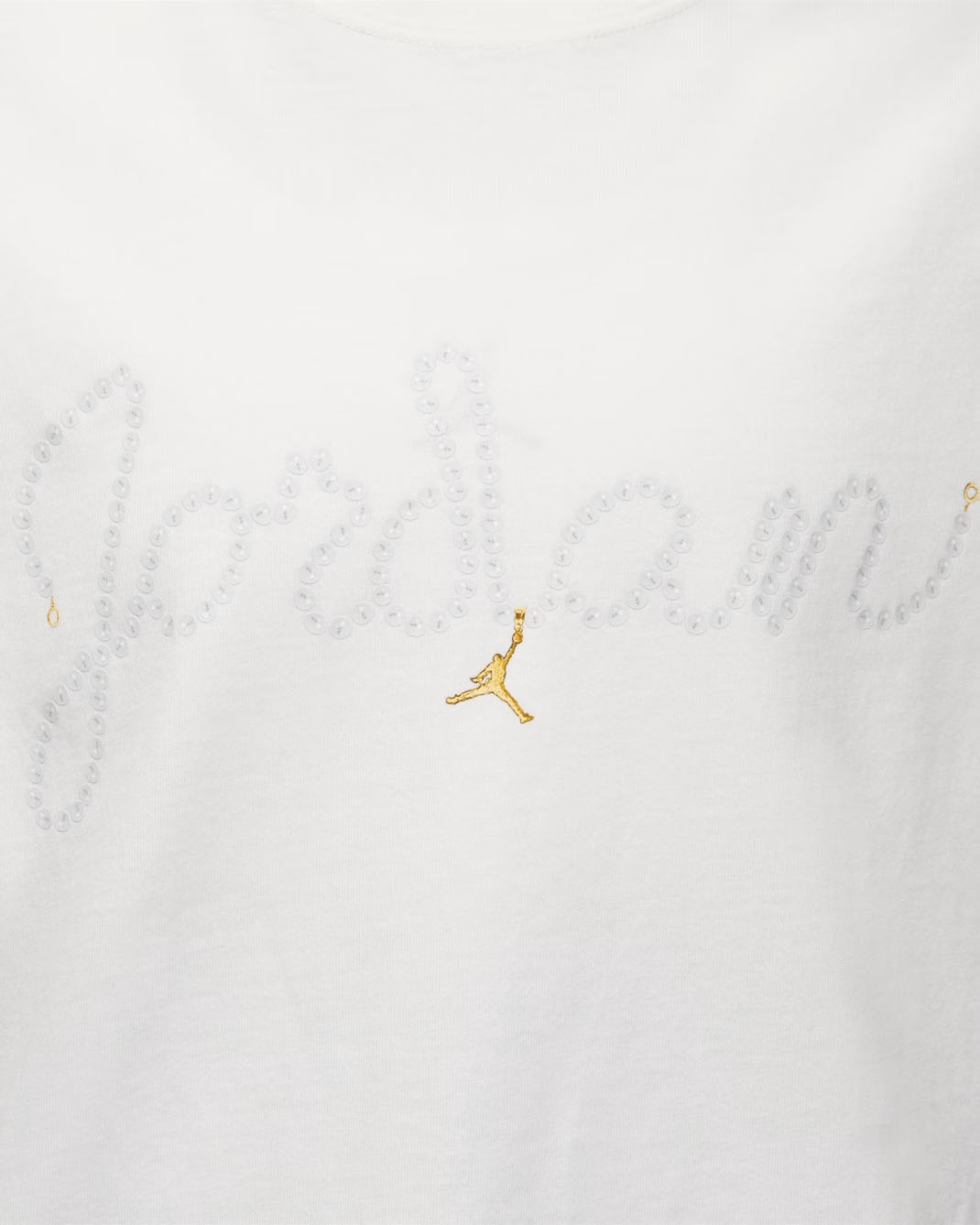 Jordan Brooklyn Womens T Shirt Sail Gold 2