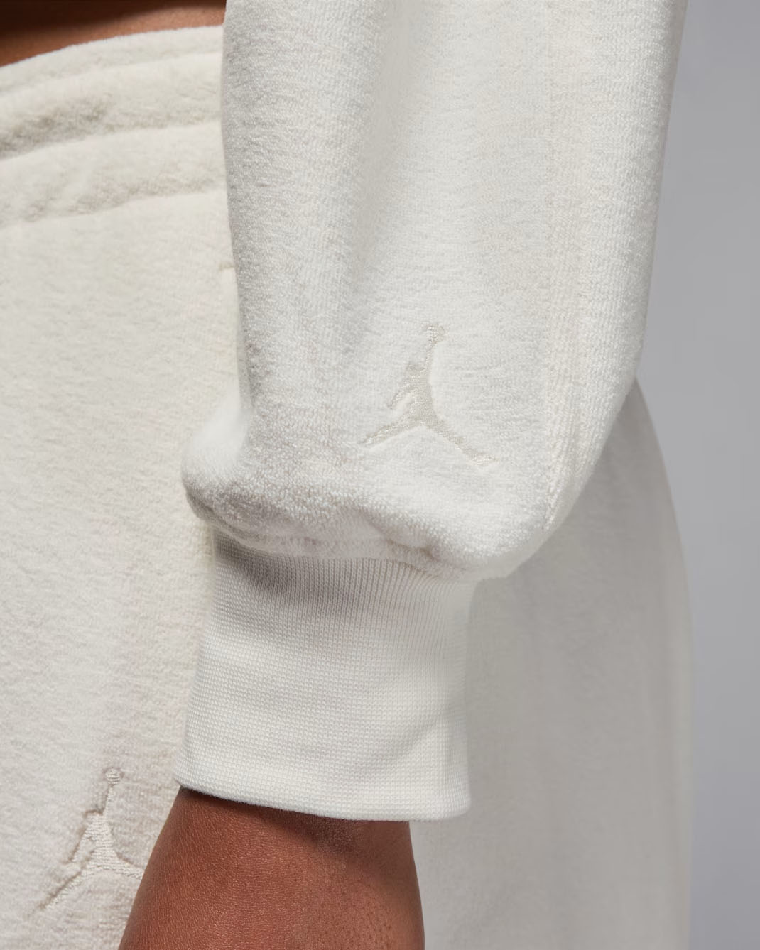 Jordan Flight Fleece Womens Quarter Zip Top Sail 3