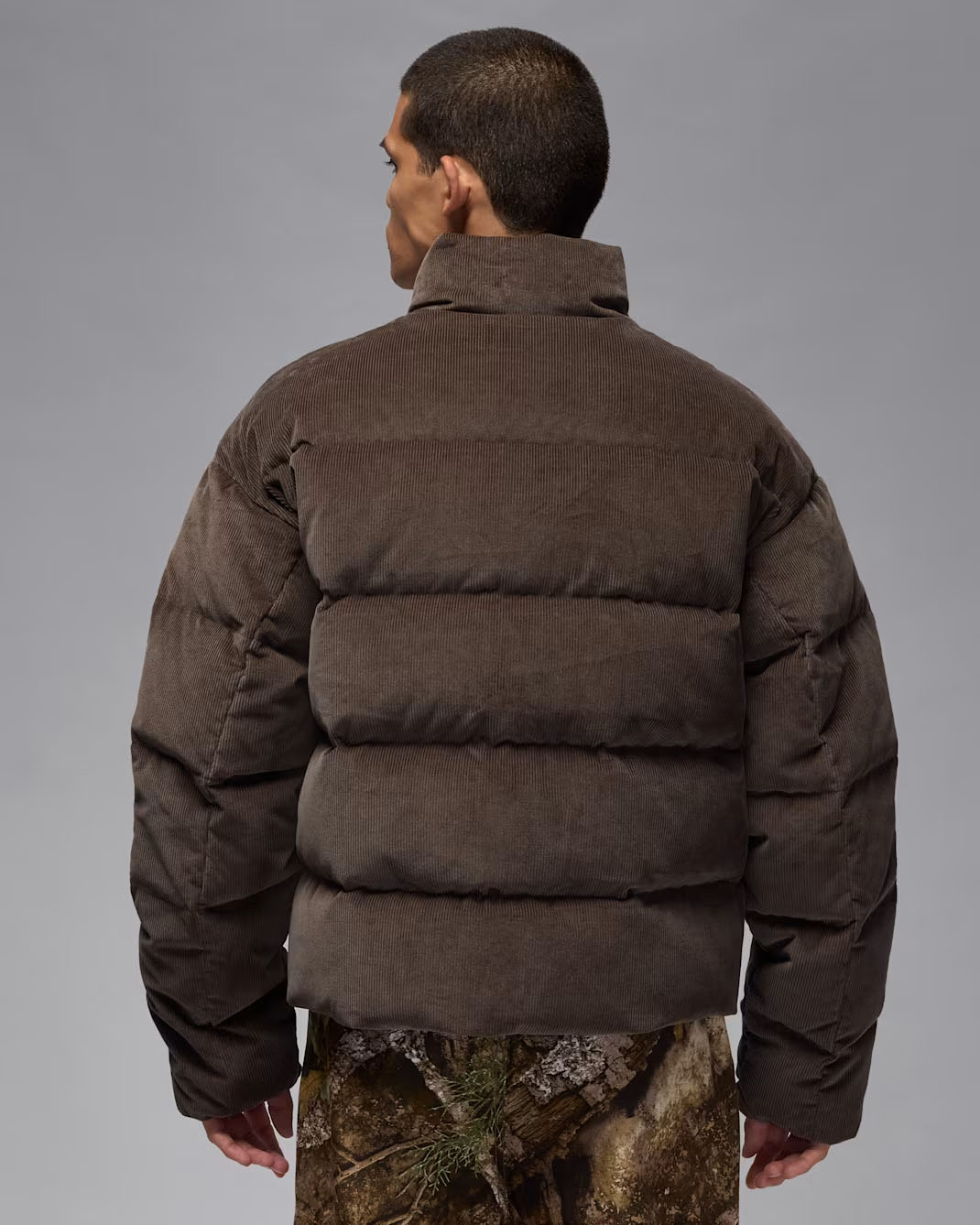 Jordan Flight Mens Down Puffer Jacket Baroque Brown 2