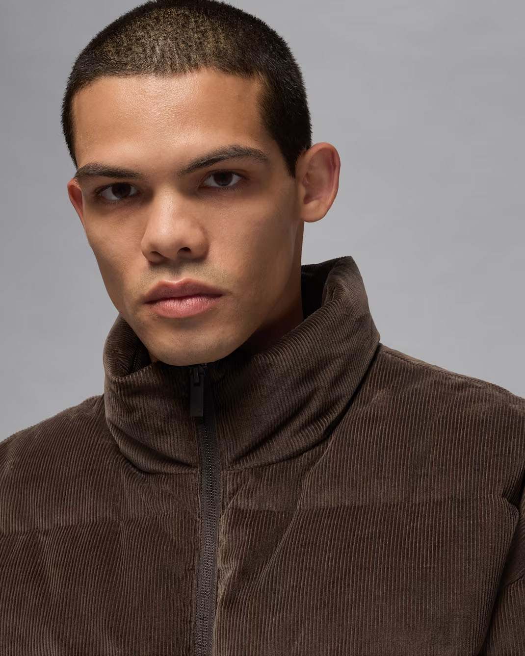 Jordan Flight Mens Down Puffer Jacket Baroque Brown 3