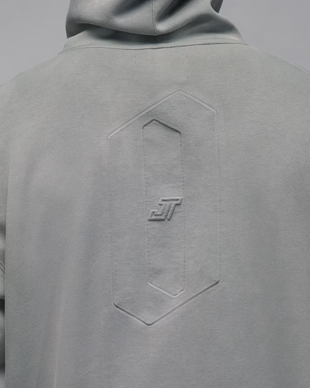 Jordan Tatum Hoop Fleece Mens Dri Fit Pullover Hoodie Smoke Grey 4