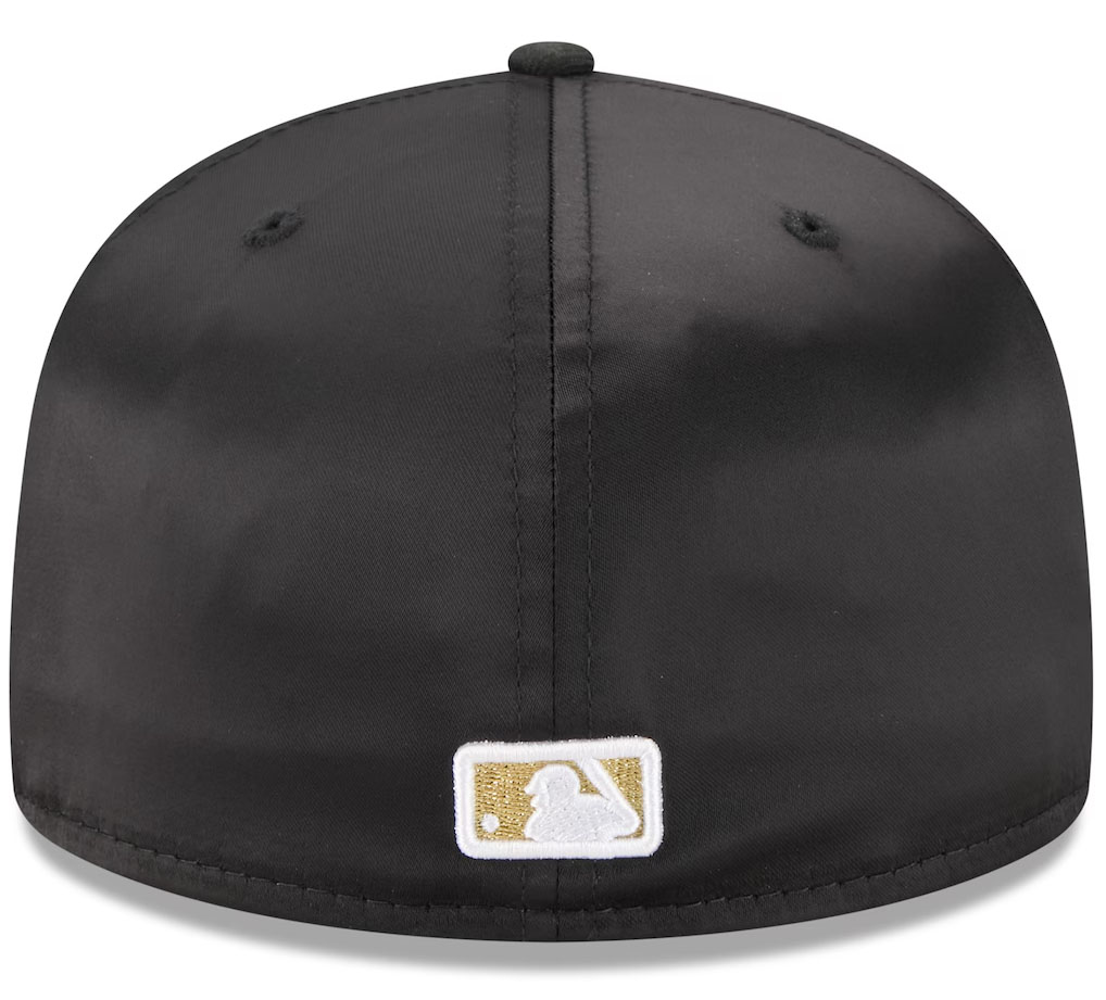 New York Yankees New Era 2025 59FIFTY Day Gold Leaf 59FIFTY Fitted Hat Black Gold 4
