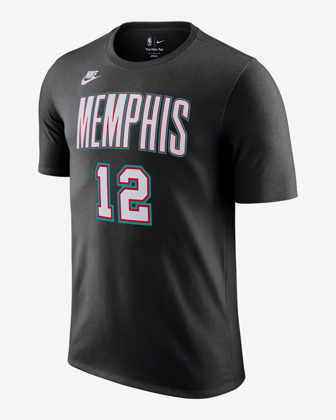 Nike Ja Morant Memphis Grizzlies Hardwood Classics Mens T Shirt 1