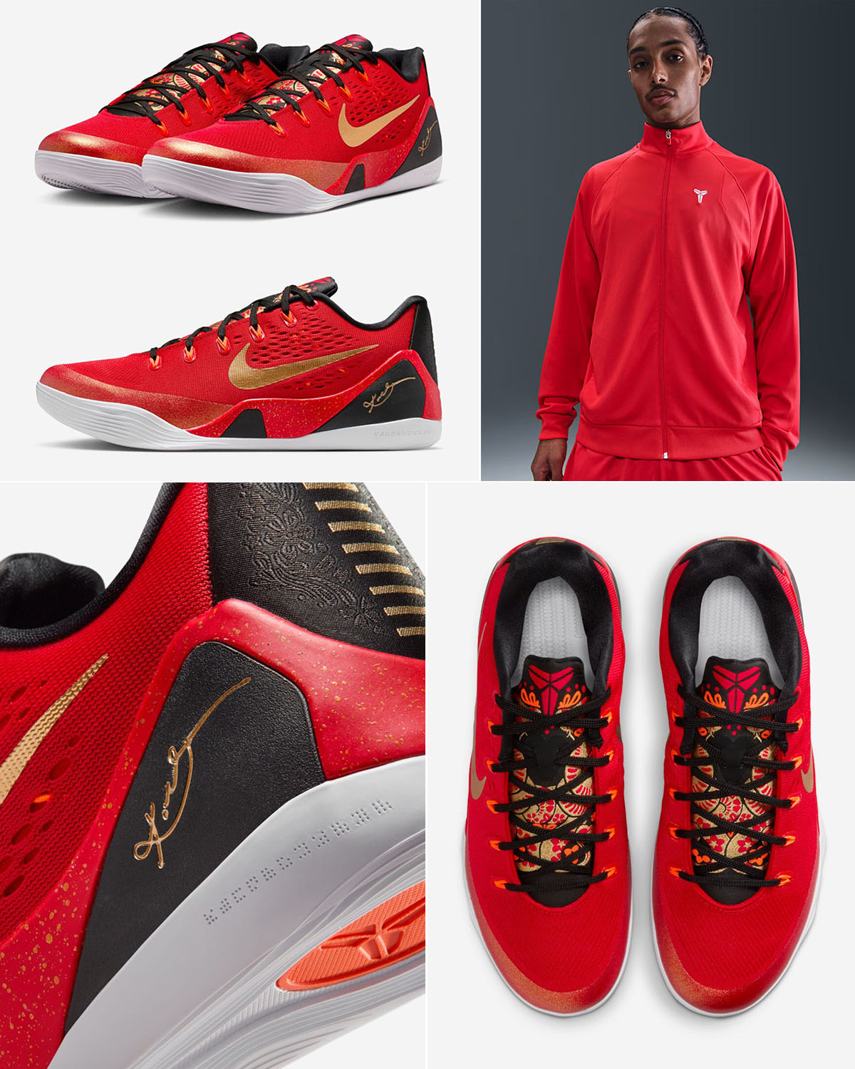 Nike Kobe 9 EM Low Protro China Outfits