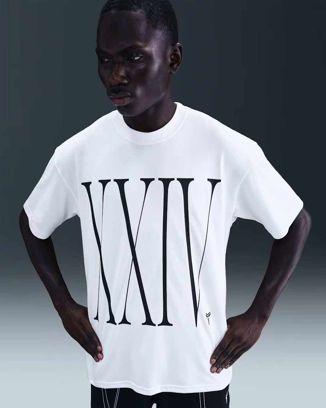 Nike Kobe XXIV Mens T Shirt White Black