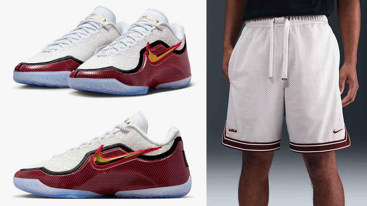 Nike LeBron 23 Grand Opening Shoes and Shorts Outfit
