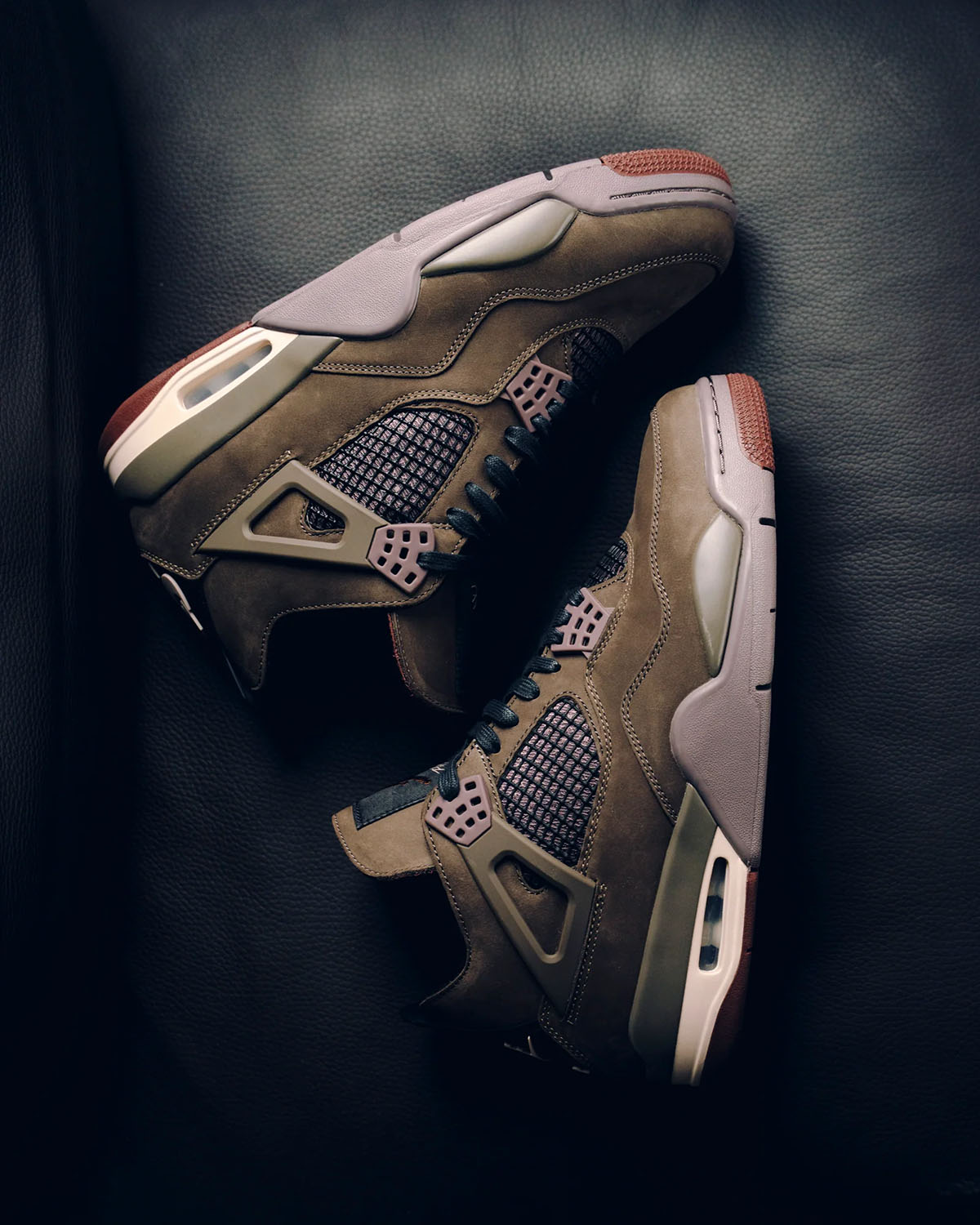 A Ma Maniere x Air Jordan 4 Dark Mocha Shoes