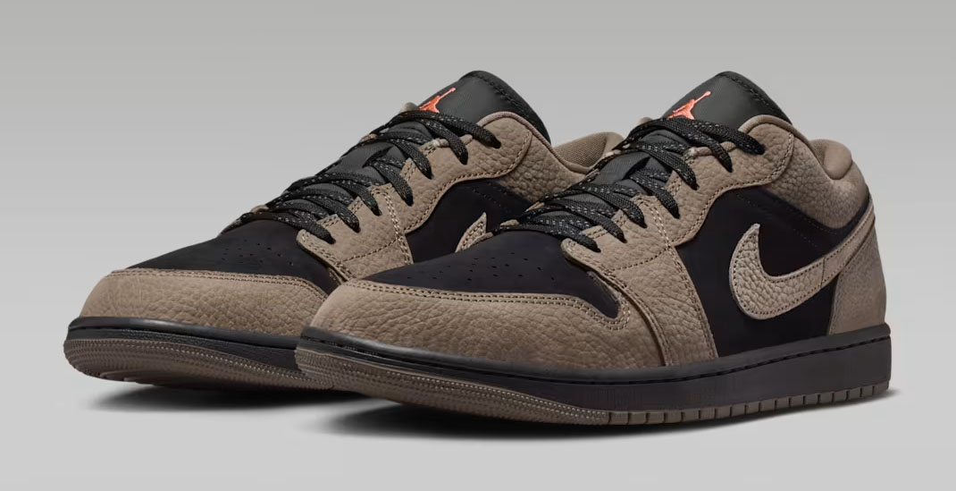 Air Jordan 1 Low Olive Grey Mens Shoes 1