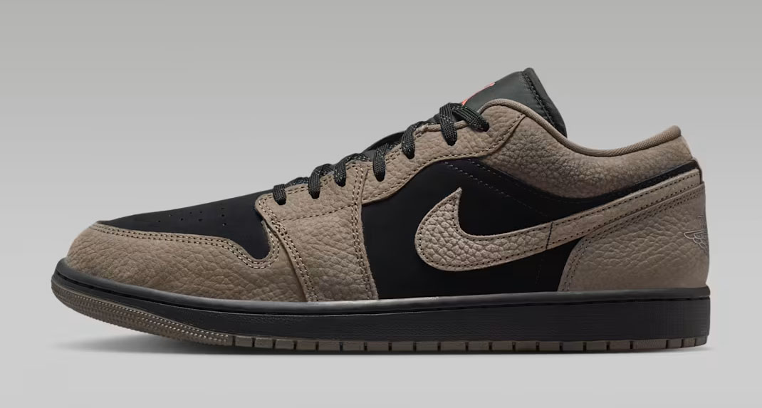 Air Jordan 1 Low Olive Grey Mens Shoes 2