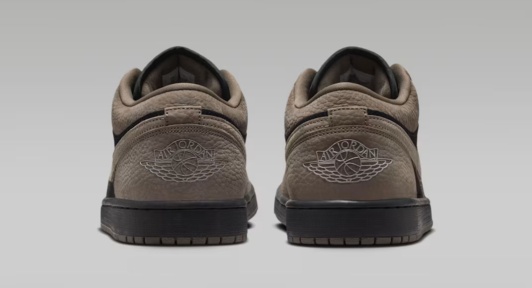 Air Jordan 1 Low Olive Grey Mens Shoes 5