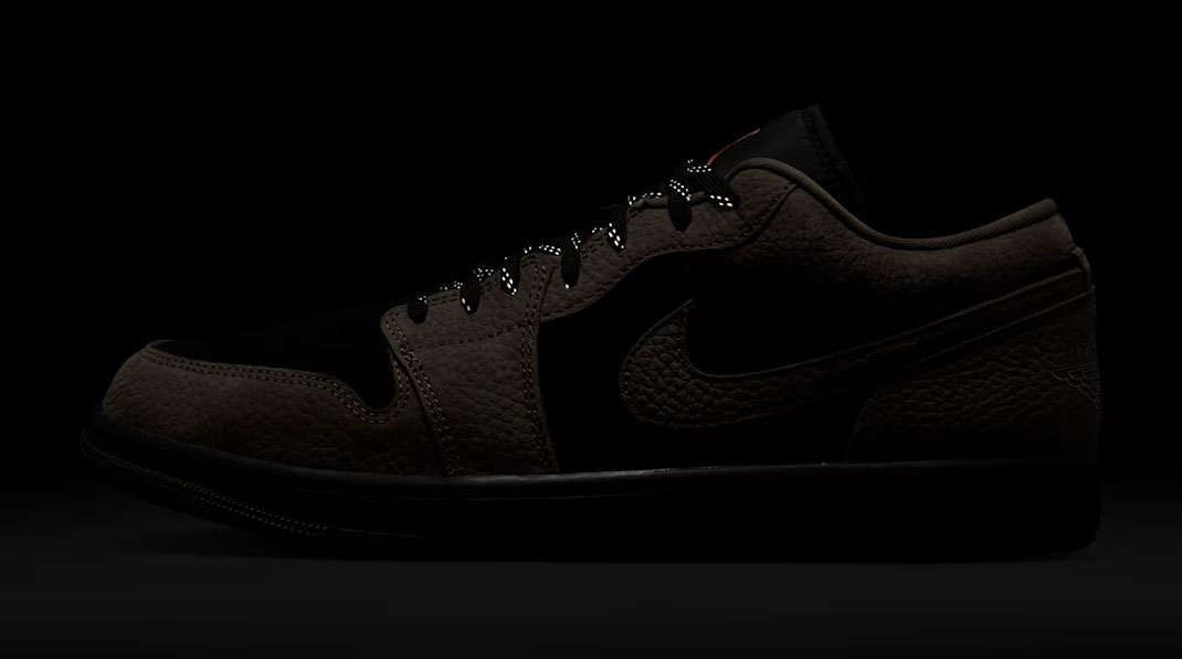 Air Jordan 1 Low Olive Grey Mens Shoes 9