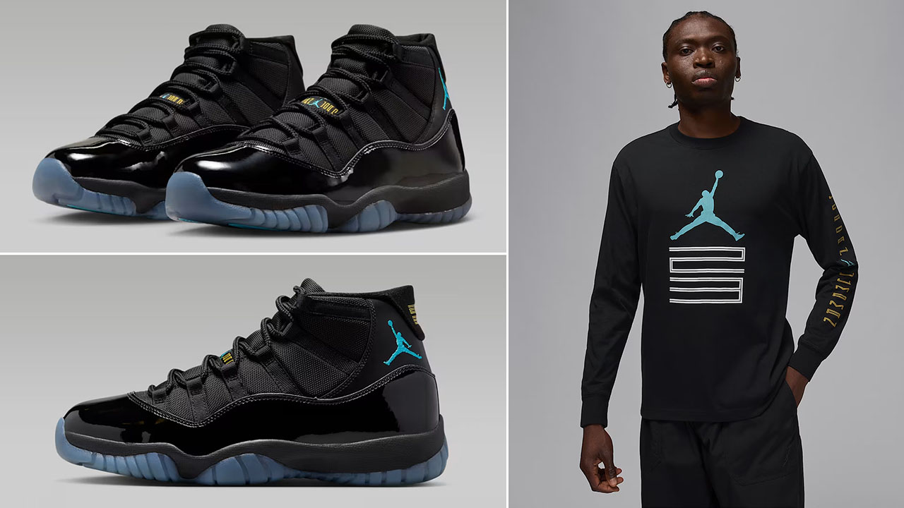 Air Jordan 11 Gamma 2025 Long Sleeve T Shirt