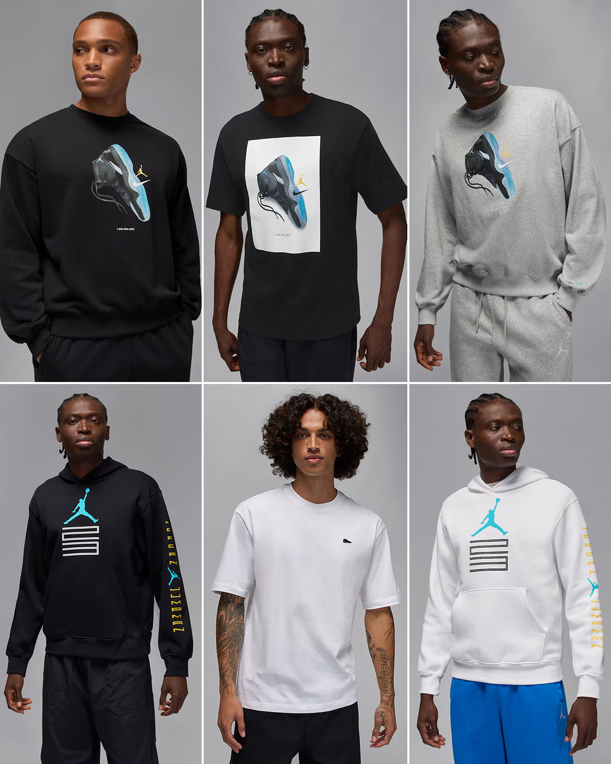 Air Jordan 11 Gamma Blue 2025 Apparel Collection