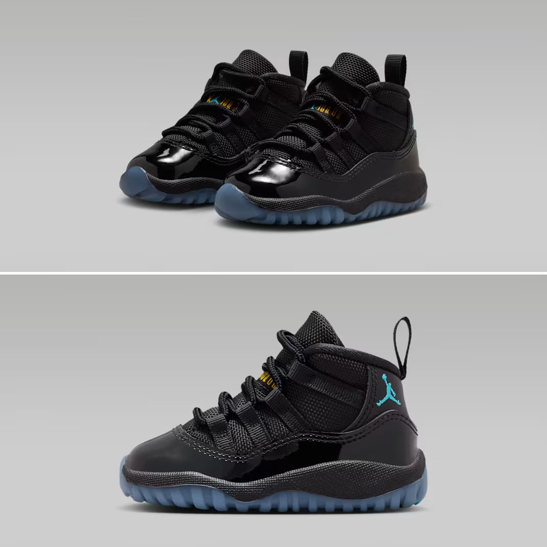 Air Jordan 11 Gamma Blue 2025 Baby Toddler Shoes 378040-047