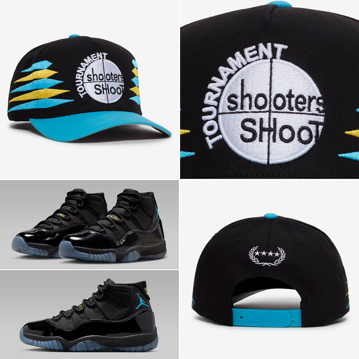 Air Jordan 11 Gamma Blue Field Grade Snapback Hat to Match Sneakers