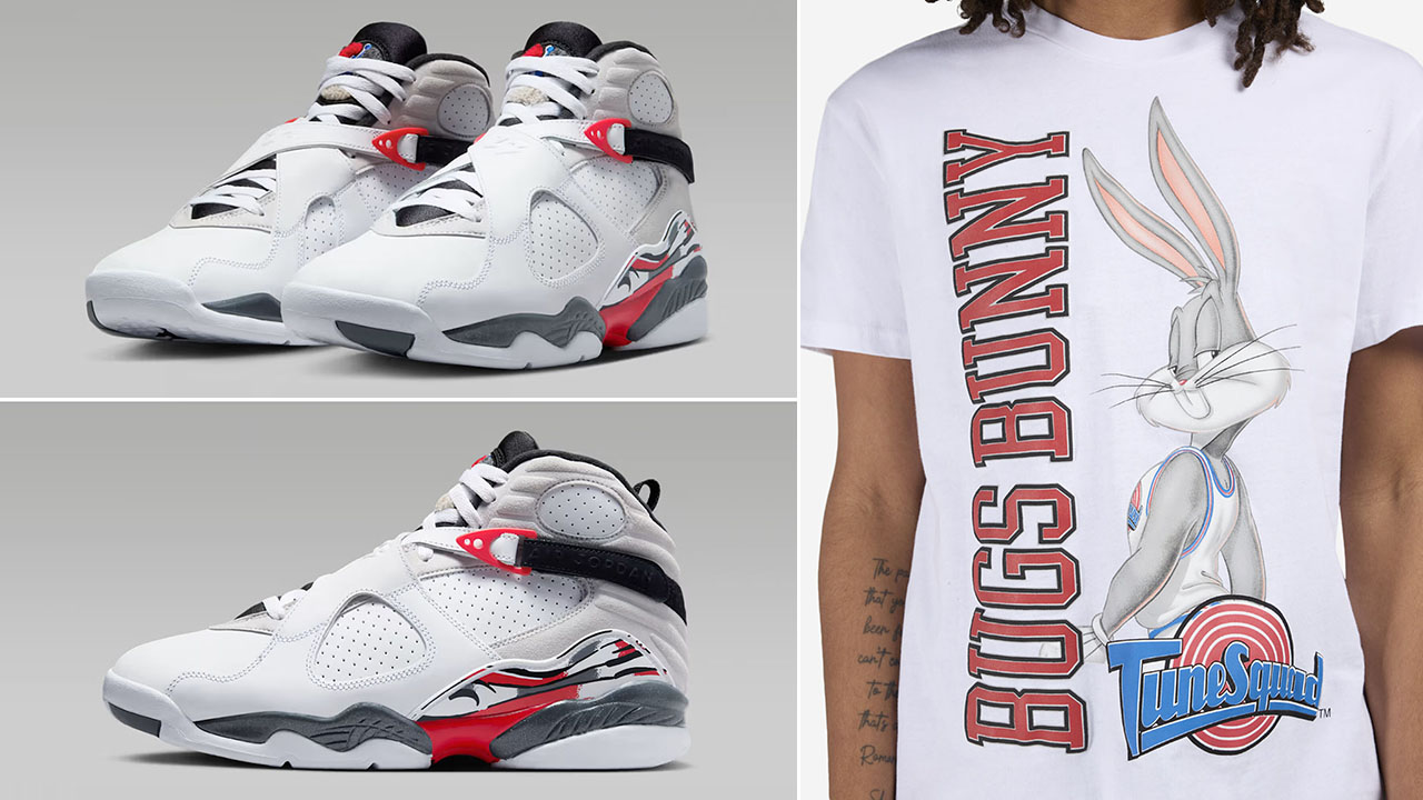 Air Jordan 8 Bugs Bunny 2025 Graphic T Shirt