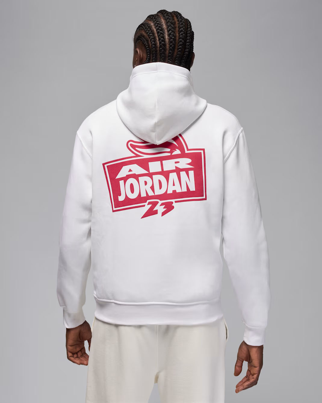 Air Jordan 8 Bugs Bunny 2025 Mens Hoodie White 2