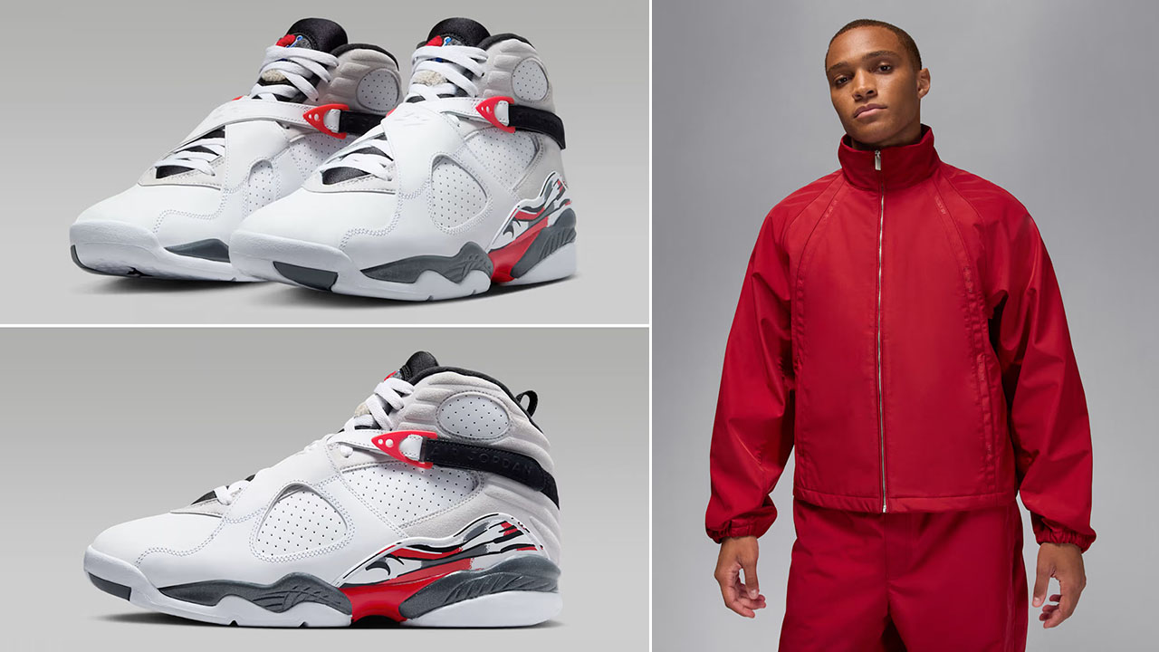 Air Jordan 8 Bugs Bunny 2025 x Air Jordan Mens Track Jacket
