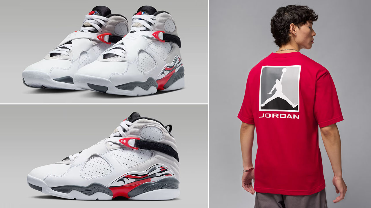 Air Jordan 8 Bugs Bunny 2025 x Jordan Brooklyn Mens Graphic T Shirt