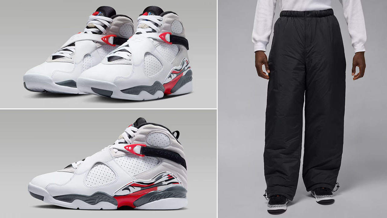 Air Jordan 8 Bugs Bunny 2025 x Jordan Flight Mountainside Mens Padded Pants