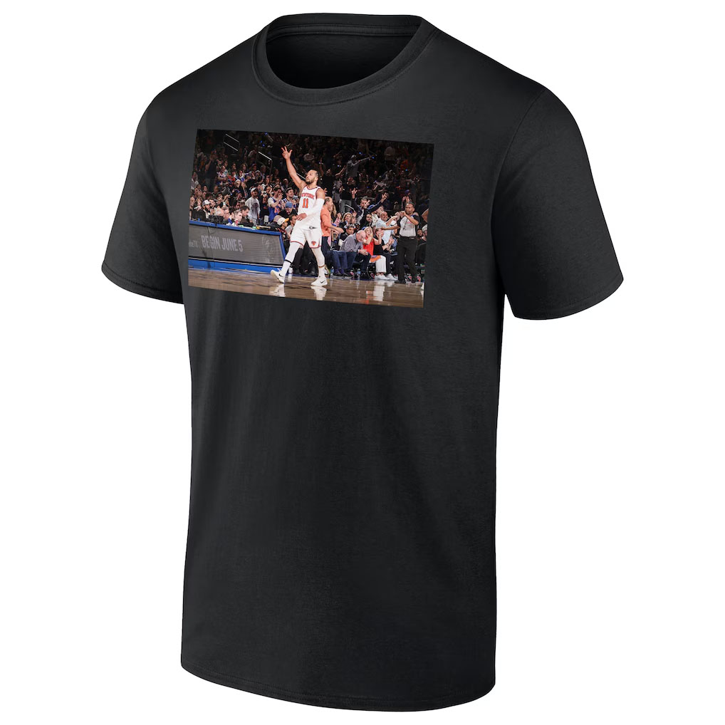 Jalen Brunson New York Knicks Game Frames T Shirt