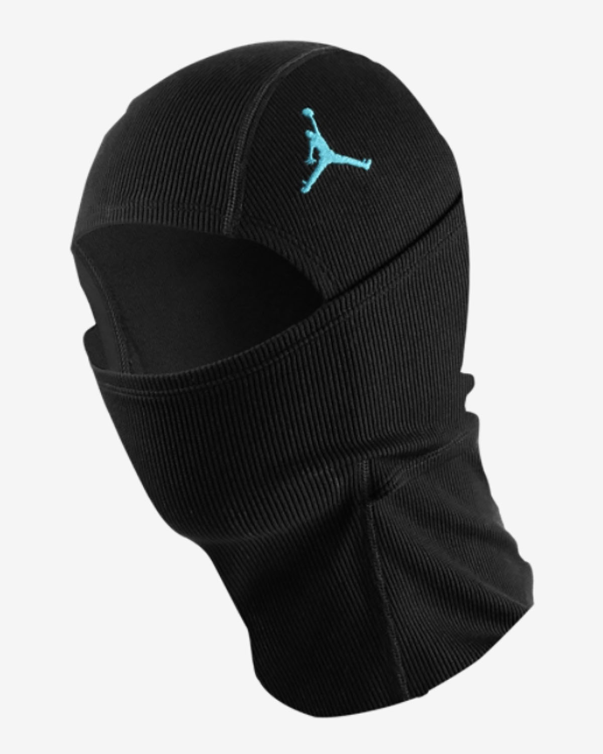 Jordan Balaclava Warm Knit Hood Black Gamma Blue