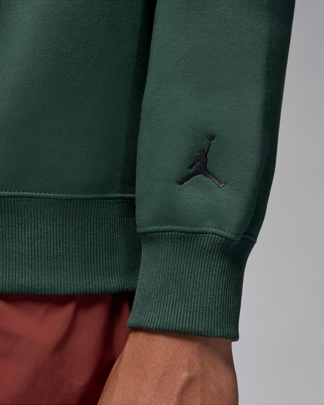 Jordan-Brooklyn-Fleece-Mens-Holiday-Tree-2025-Crew-Neck-Sweatshirt-Midnight-Green-3