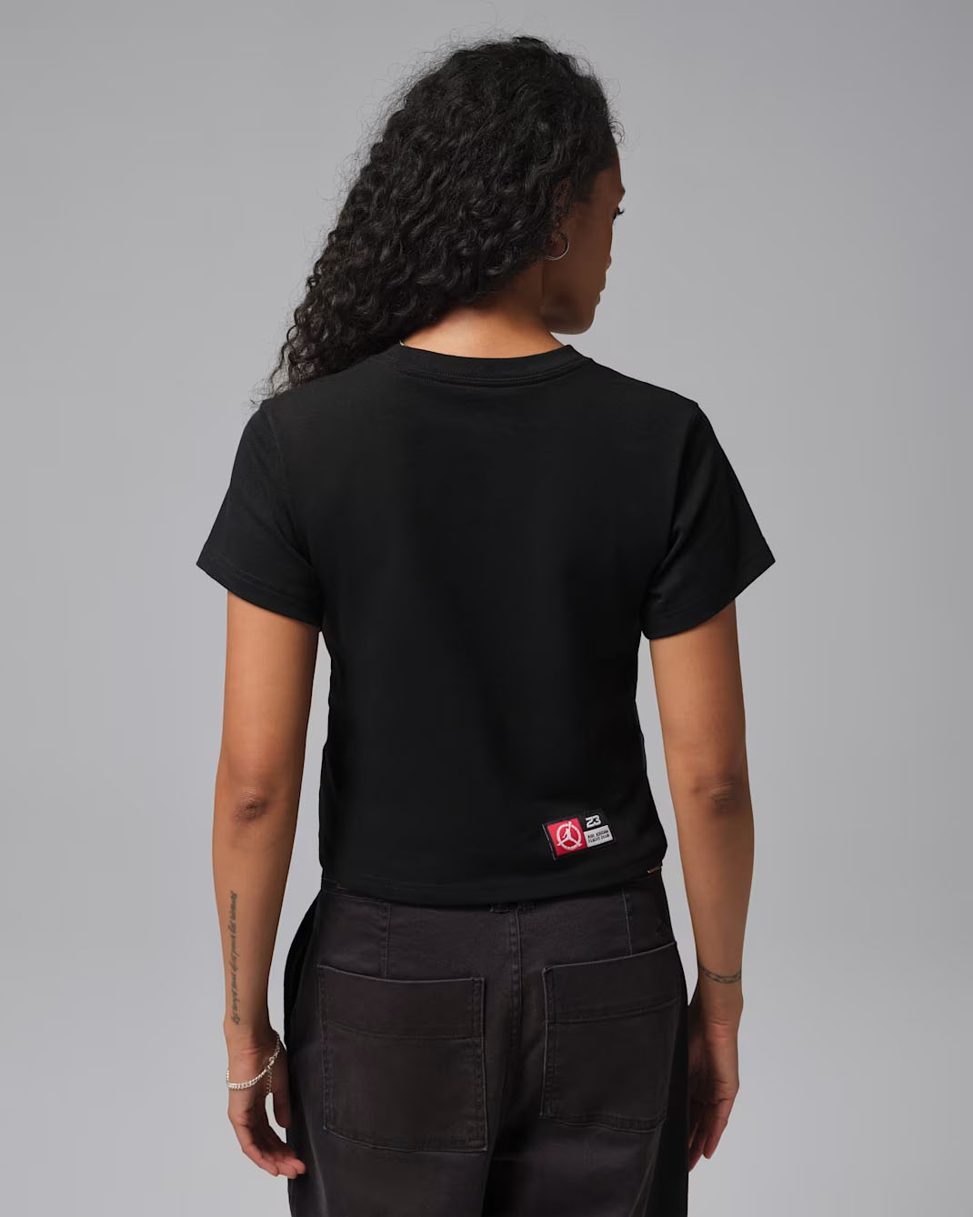 Jordan Flight Club Womens T Shirt Black 2