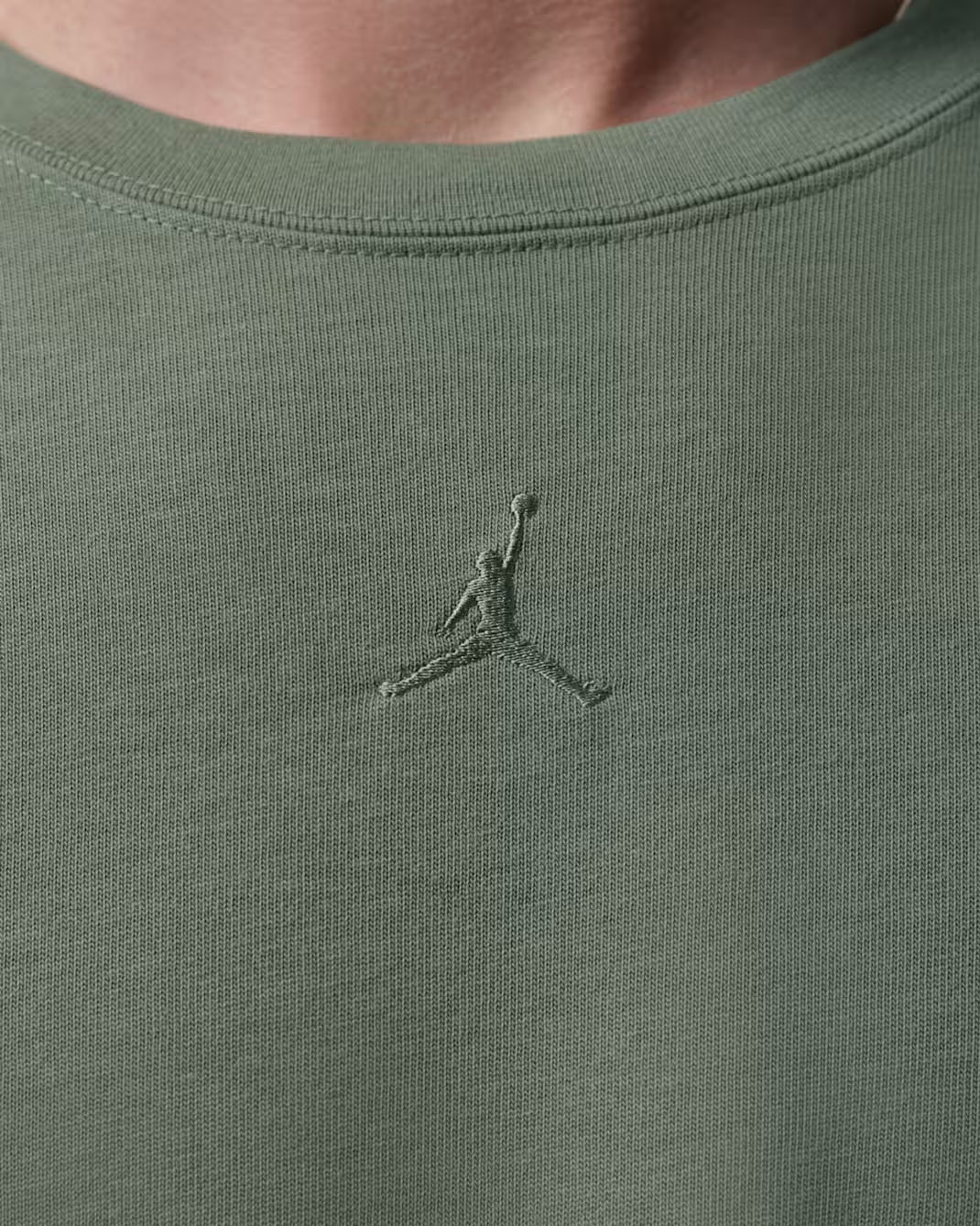 Jordan Flight Men's Heavyweight Long-Sleeve Top Vintage Lichen 2
