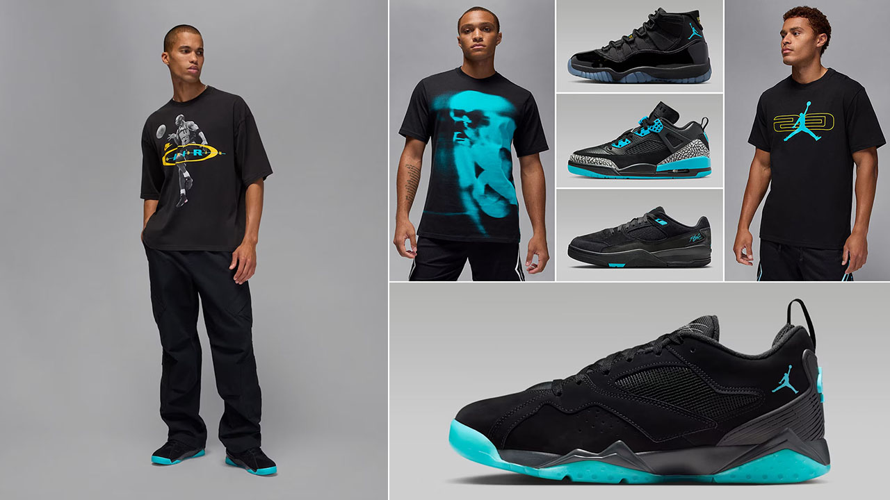 Jordan Gamma Blue Sneakers Clothing Outfits