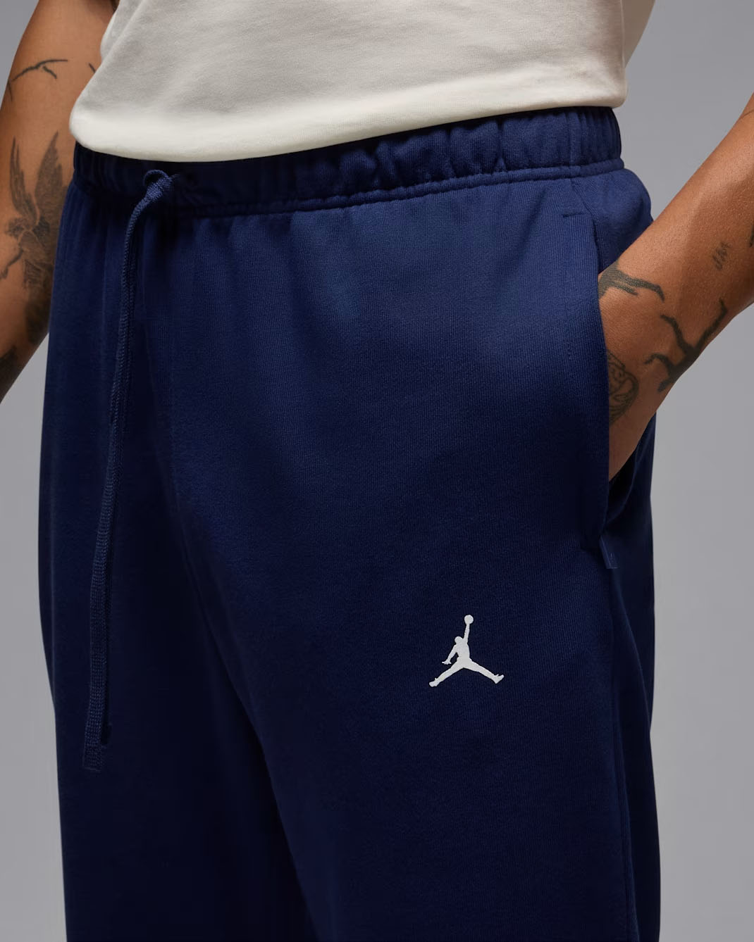 Jordan Sport Crossover Mens Dri FIT Fleece Pants Midnight Navy 1