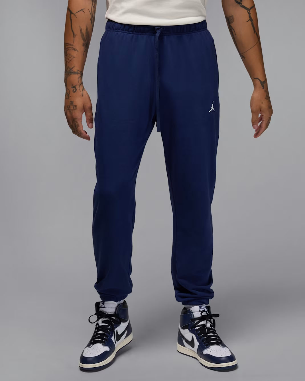 Jordan Sport Crossover Mens Dri FIT Fleece Pants Midnight Navy