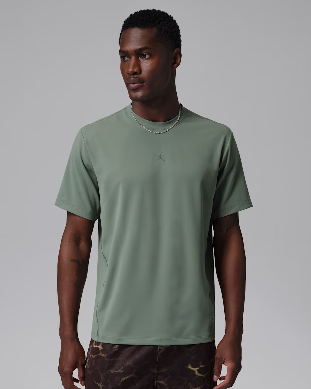 Jordan Sport Flightweight Men's Dri-FIT Short-Sleeve Top Vintage Lichen 1