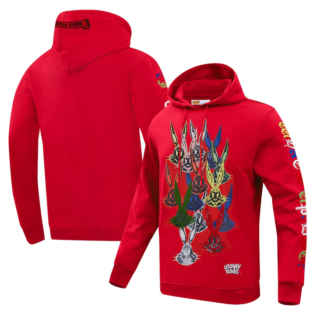 Looney Tunes Freeze Max Bugs Bunny Color Chrome Pullover Hoodie