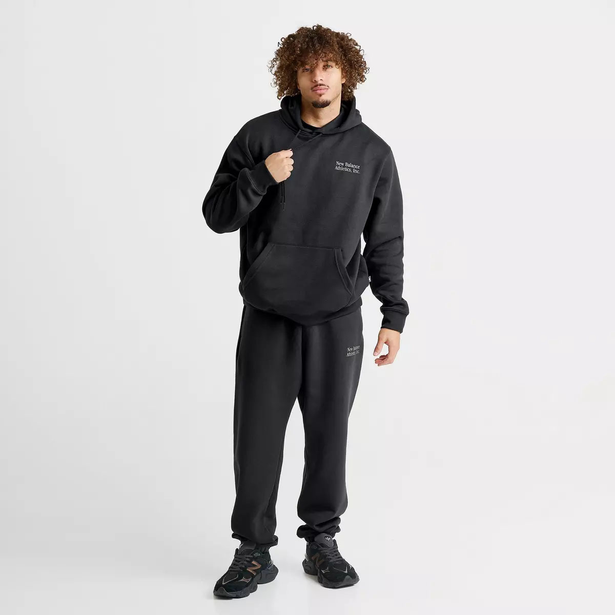 New Balance 9060 Black Copper Mens Shoes Hoodie Jogger Pants Outfit