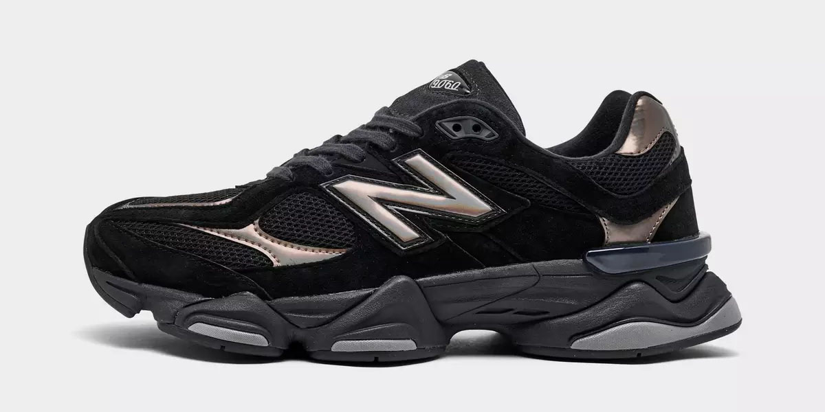 New Balance 9060 Black Copper Mens Shoes
