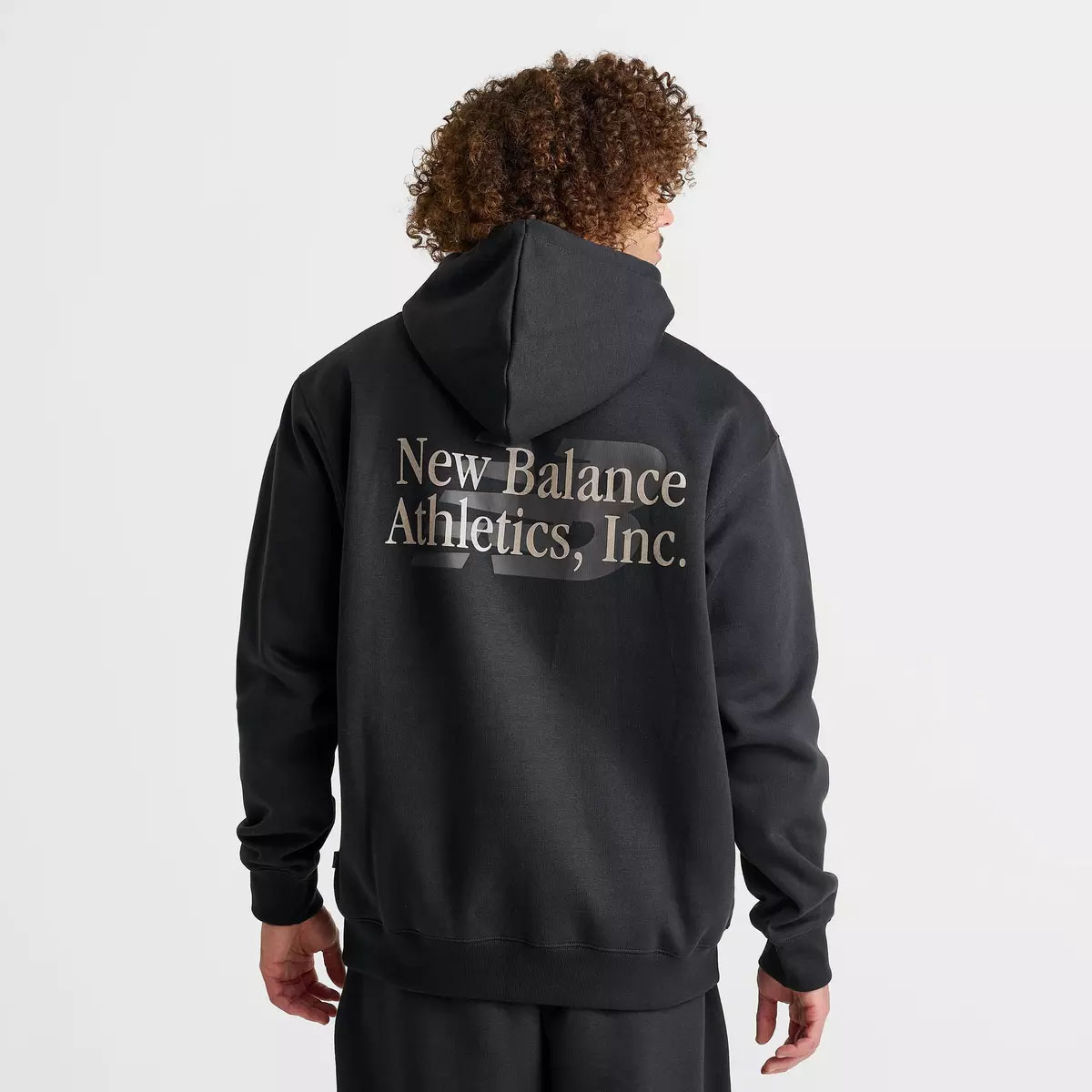 New Balance Mens Black Copper Hoodie 2