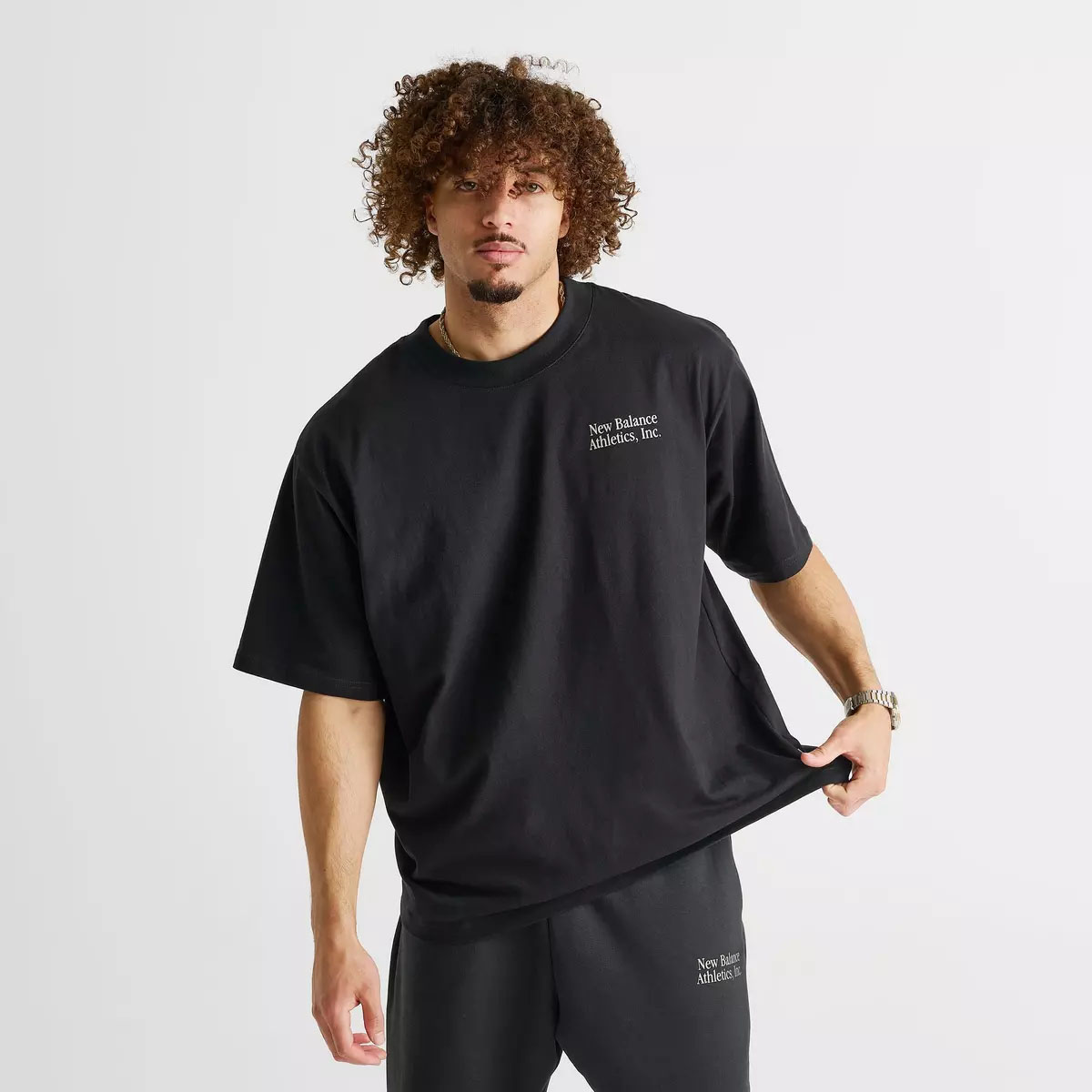 New Balance Mens Black Copper T Shirt 1